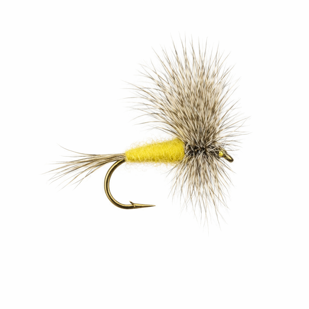 Yellow Dancer Fly Pattern Adams Yellow - Fly Pattern Recipe & Instructions | Cutty