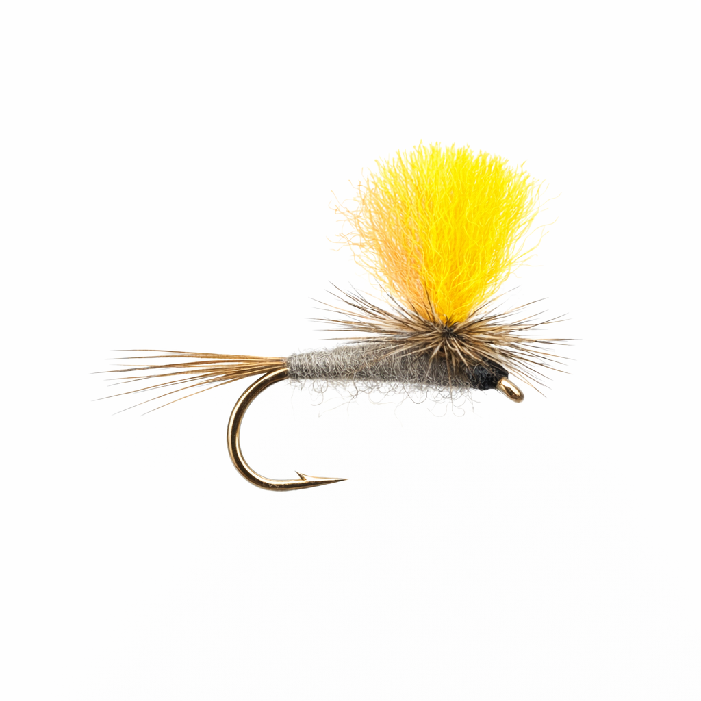 Parachute Adams Indicator - Fly Pattern Recipe & Instructions | Cutty