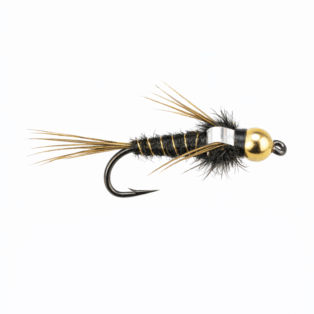Barbless Beadhead Flashback Pheasant Tail - Fly Pattern Recipe ...