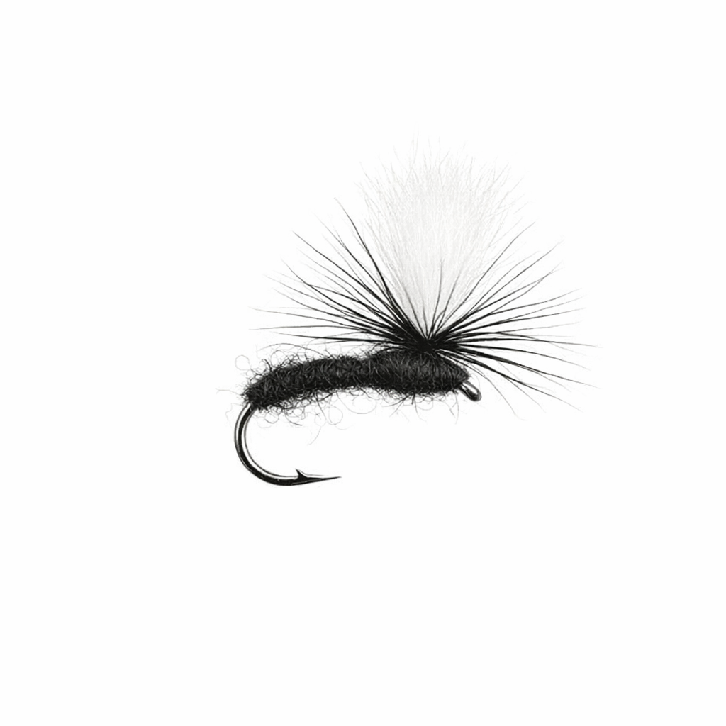 Flying Ant Pattern Parachute Ant - Fly Pattern Recipe & Instructions | Cutty
